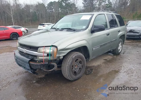 2004 Chevrolet Trailblazer Ls z USA, uszkodzony, nr VIN 1GNDS13S242438194